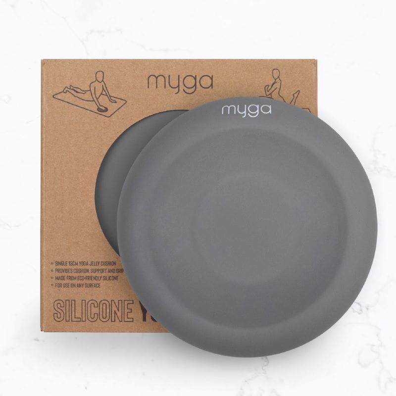 Podkładka żelowa do jogi myga Support Pad - szary