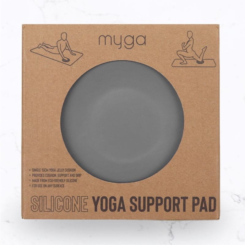 Podkładka żelowa do jogi myga Support Pad - szary