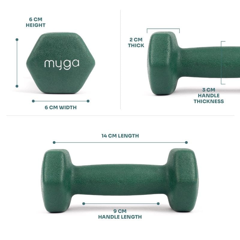 Hantle fitness myga Dumbbell - 1kg