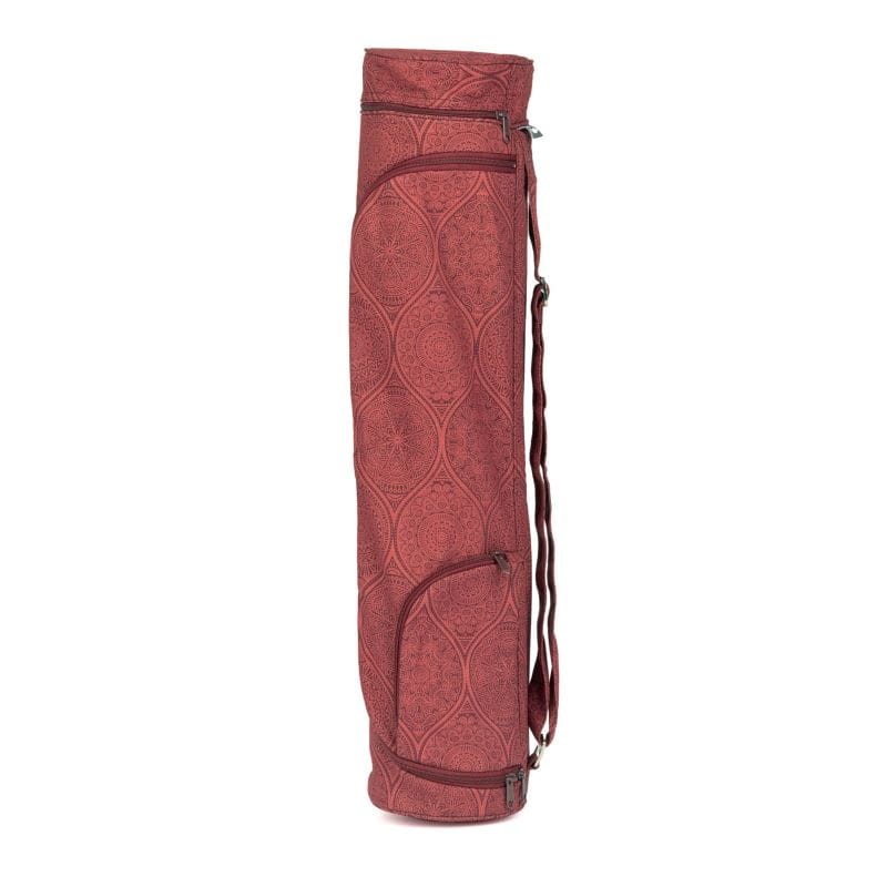 Bawełniana torba na matę do jogi Bodhi Asana Bag 70 - bordowy