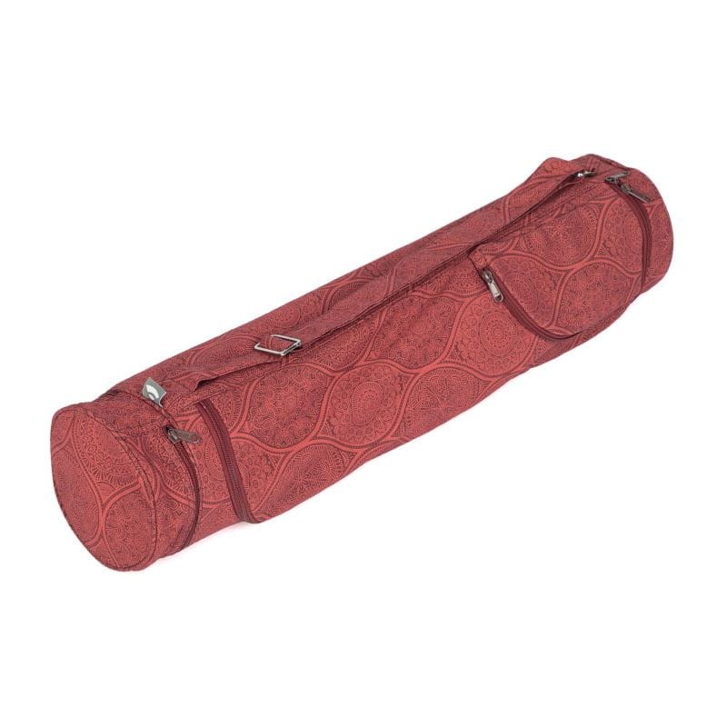 Bawełniana torba na matę do jogi Bodhi Asana Bag 70 - bordowy