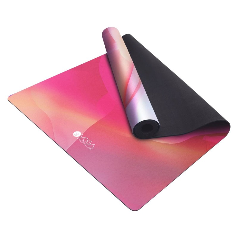 Mata do jogi Yoga Design Lab Travel 1,5 mm - Rose