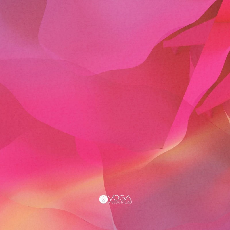 Mata do jogi Yoga Design Lab Travel 1,5 mm - Rose