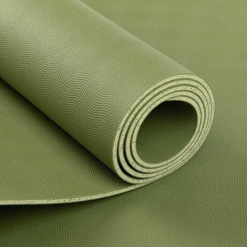 Kauczukowa mata do jogi Bodhi EcoPro 4mm - oliwkowy