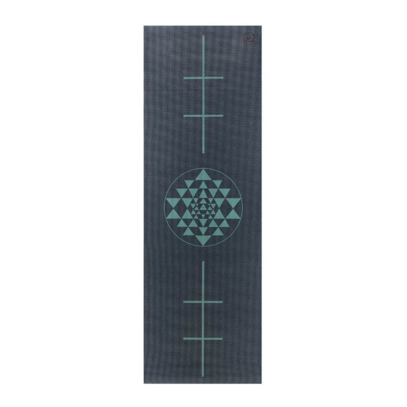 Mata do jogi Bodhi Leela 4,5mm - yantra granatowy