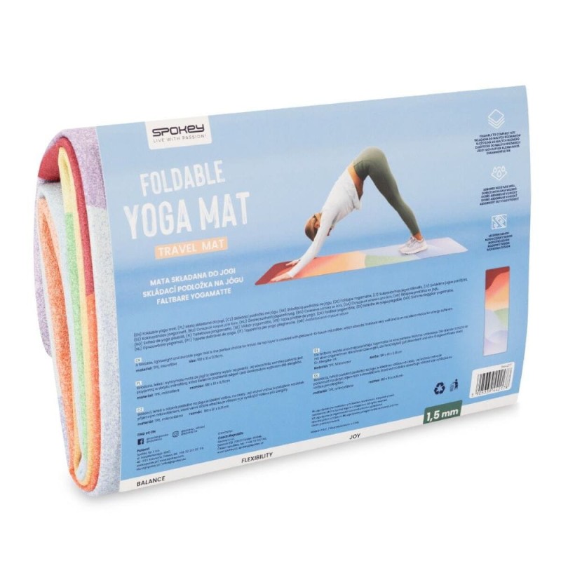 Mata do jogi Spokey 1,5 mm - Travel Yoga