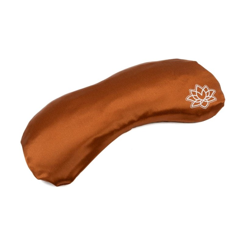 Jedwabna poduszeczka na oczy z lawendą Bodhi - miedziany