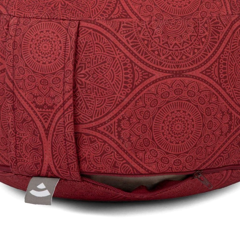 Poduszka do medytacji Bodhi Rondo Maharaja - bordowy