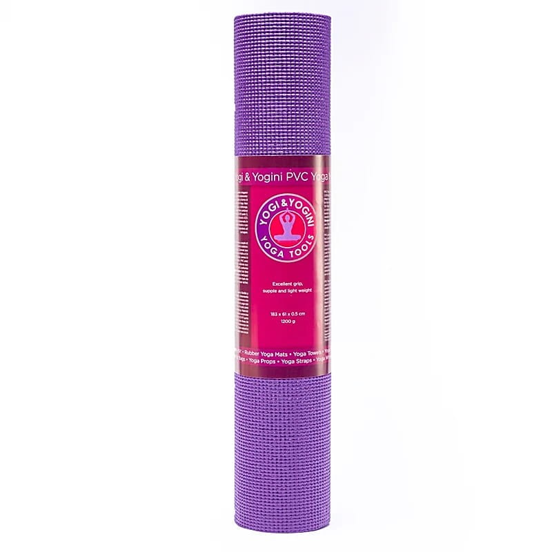 Mata do jogi Yogi Yogini 5mm - fiolet