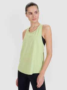 Top treningowy oversize szybkoschnący damski - zielony