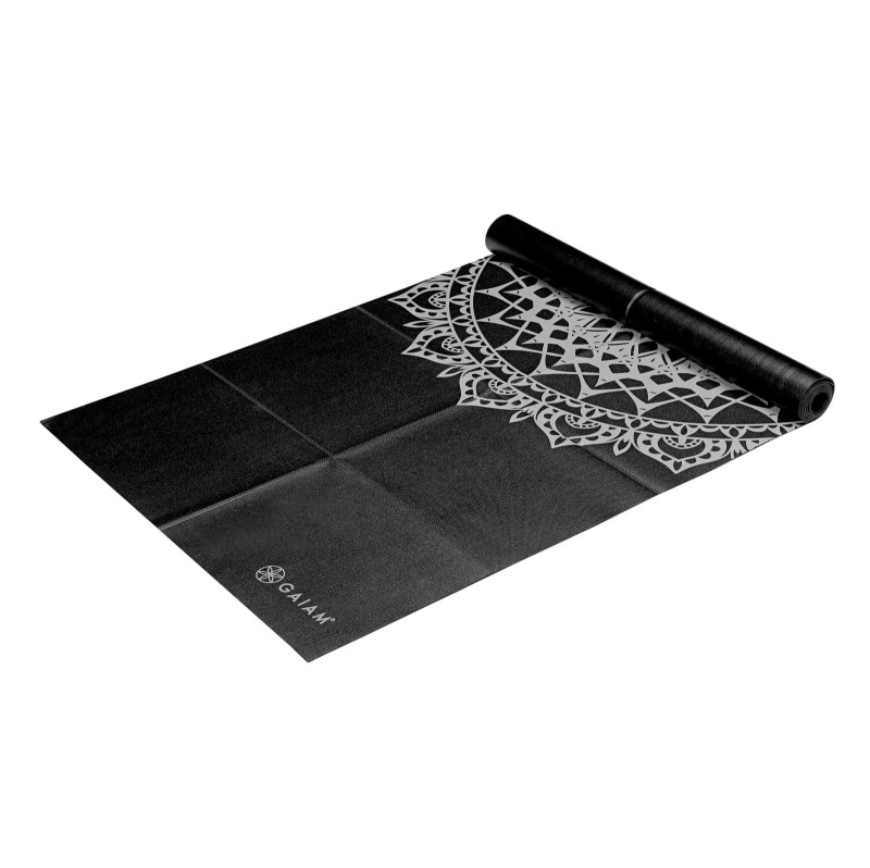 Mata składana do jogi Gaiam 2mm - Midnight Marrakesh