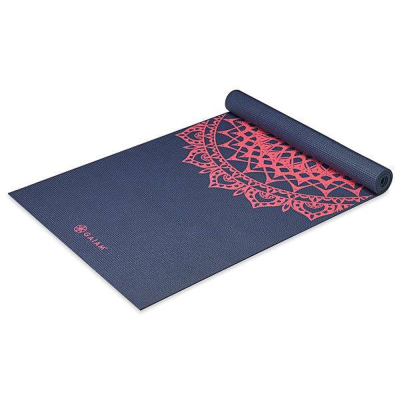 Mata do jogi Gaiam 4mm - Pink Marrakesh