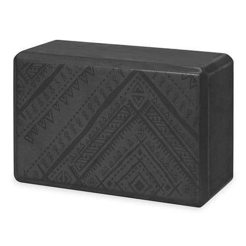 Kostka do jogi z pianki Gaiam Navajo Black