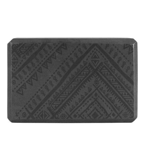 Kostka do jogi z pianki Gaiam Navajo Black
