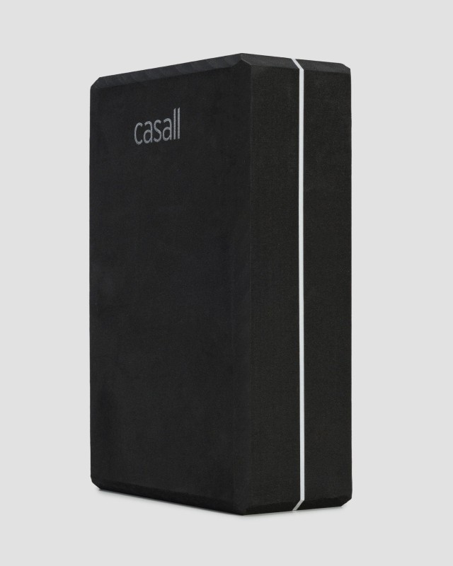 Klocek do jogi Casall Yoga Block - Czarny