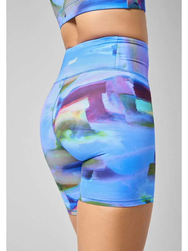 Legginsy Casall Nostalgia Print Biker Shor