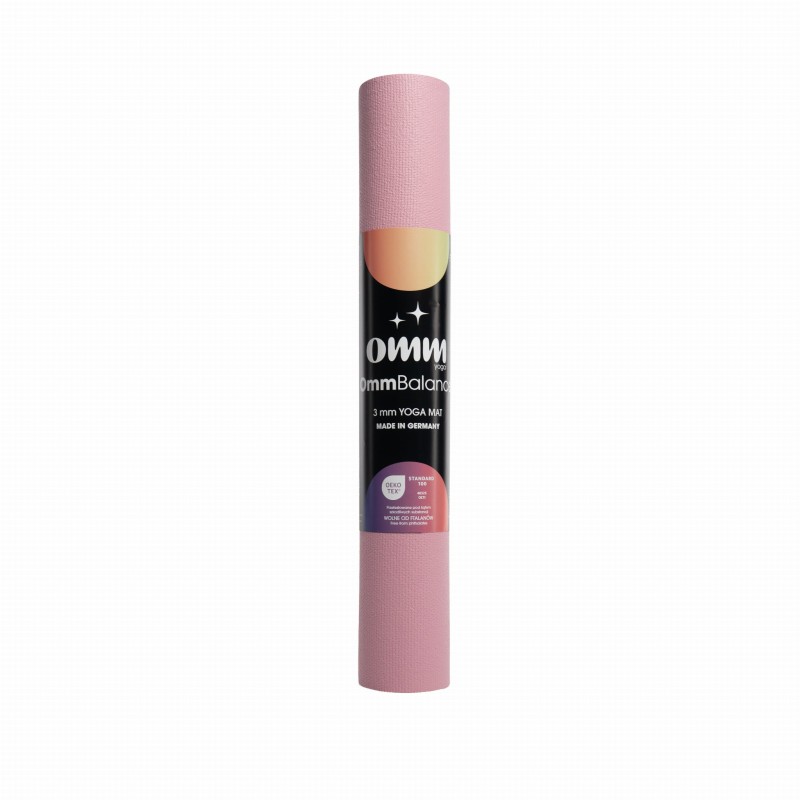 Mata do jogi OmmYoga Comfort 3mm - Pink