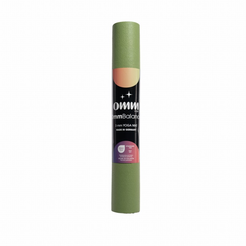 Mata do jogi OmmYoga Comfort 3mm - Olive Green