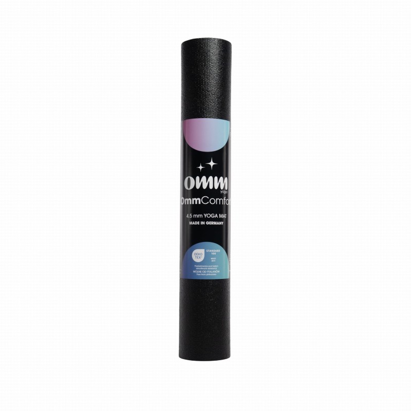 Mata do jogi OmmYoga Comfort 4,5mm - Black