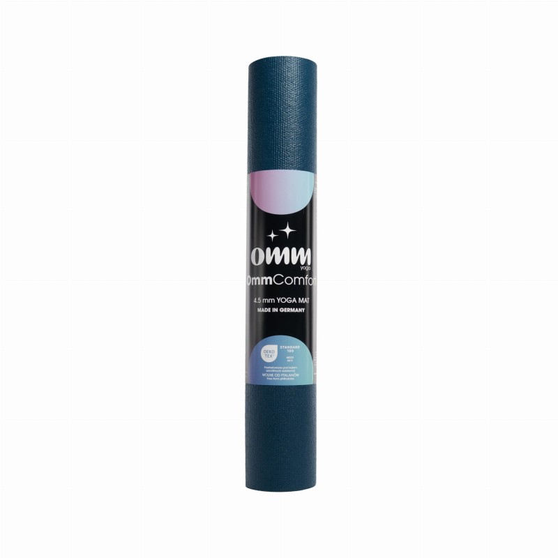 Mata do jogi OmmYoga Comfort 4,5mm - Navy Blue