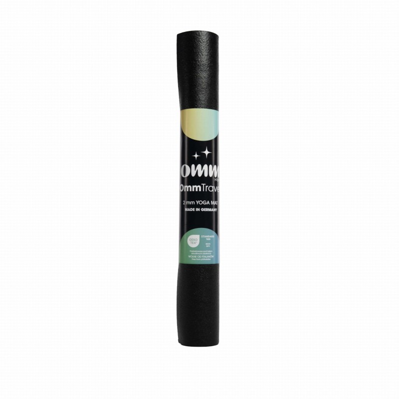 Mata do jogi OmmYoga Comfort 2mm - Black