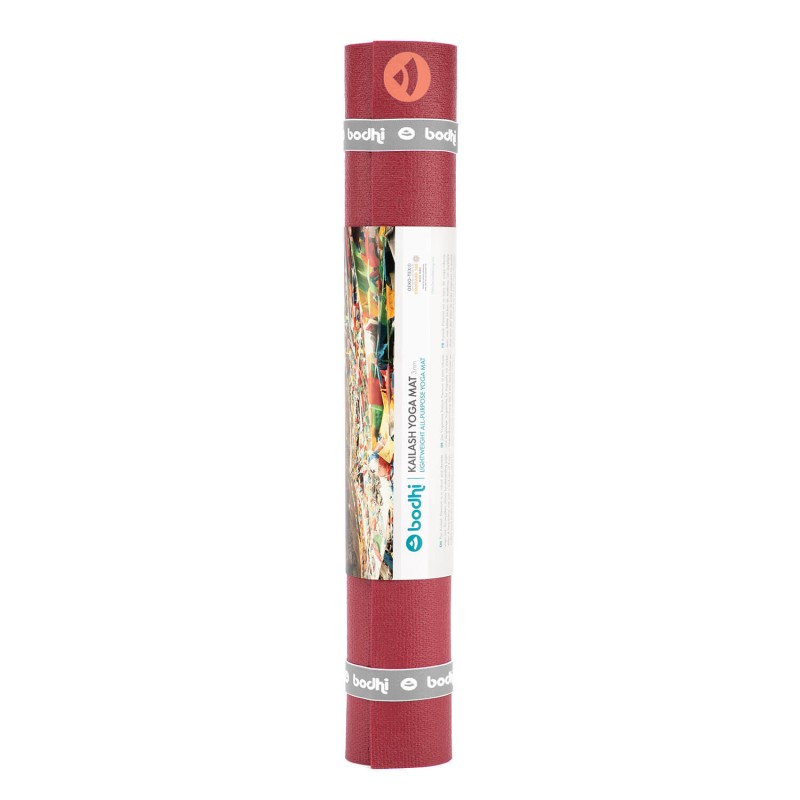Mata do jogi Bodhi Kailash Premium 3mm - bordowy