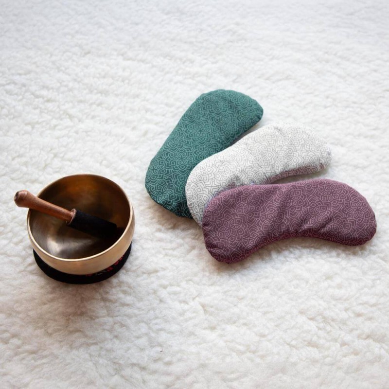 Wegańska poduszeczka na oczy z lawendą Bodhi - niebieski