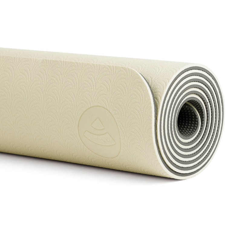 Mata do jogi Bodhi Lotus Pro 6mm - ecru