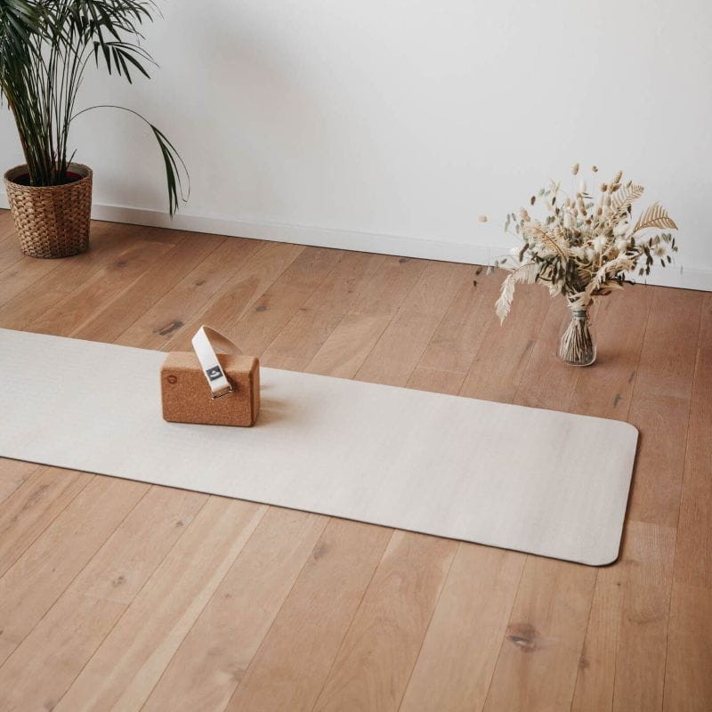 Mata do jogi Bodhi Lotus Pro 6mm - burgundowy
