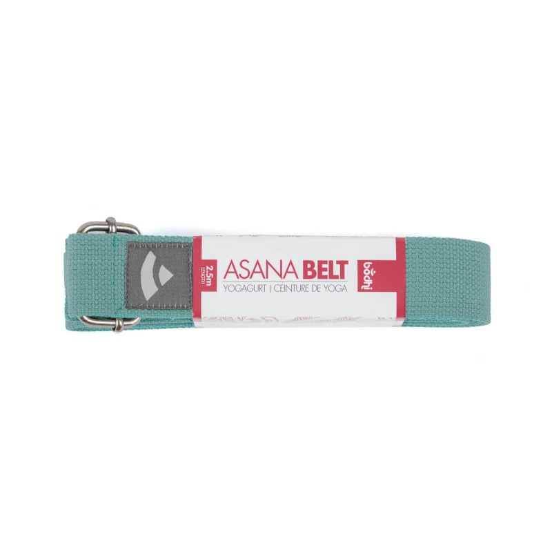 Pasek do jogi Bodhi Asana belt 2,5m - błękitny