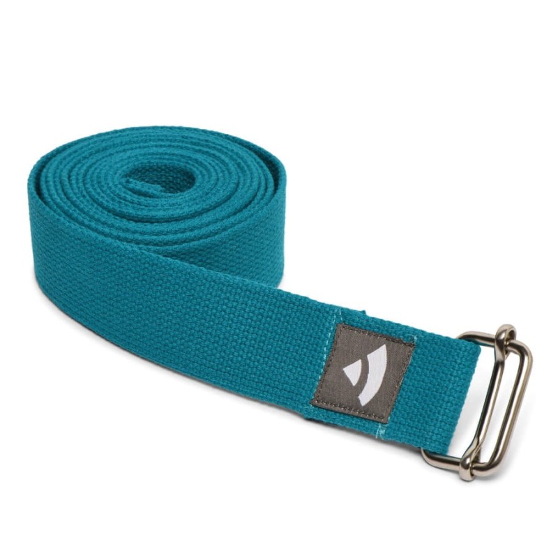 Pasek do jogi Bodhi Asana belt 2,5m - turkusowy