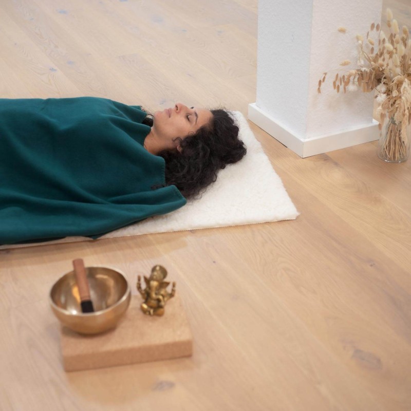 Koc do jogi Bodhi Asana - błękitny