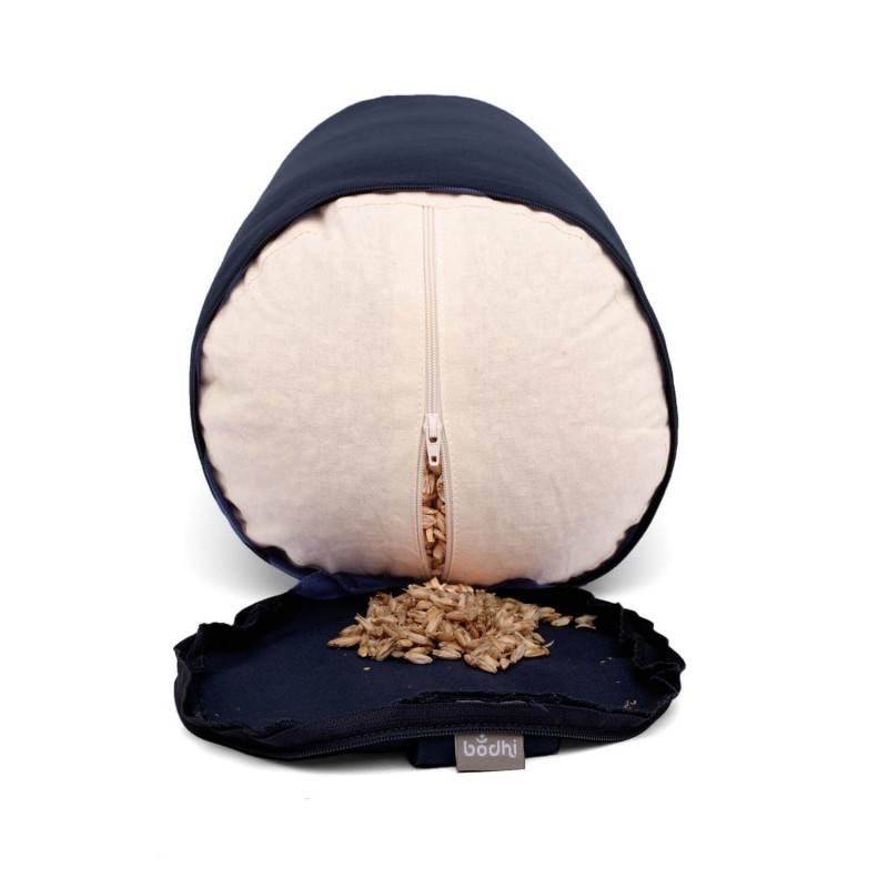 Wałek do jogi Bolster Bodhi ECO - granatowy