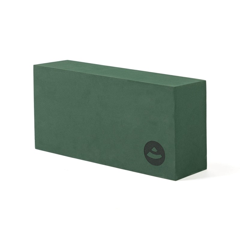 Kostka do jogi Bodhi Asana Brick - butelkowa zieleń