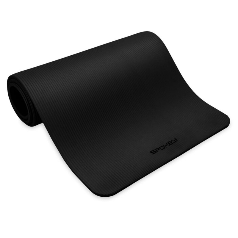 Mata do pilatesu Spokey Softmat 1,5cm - czarny