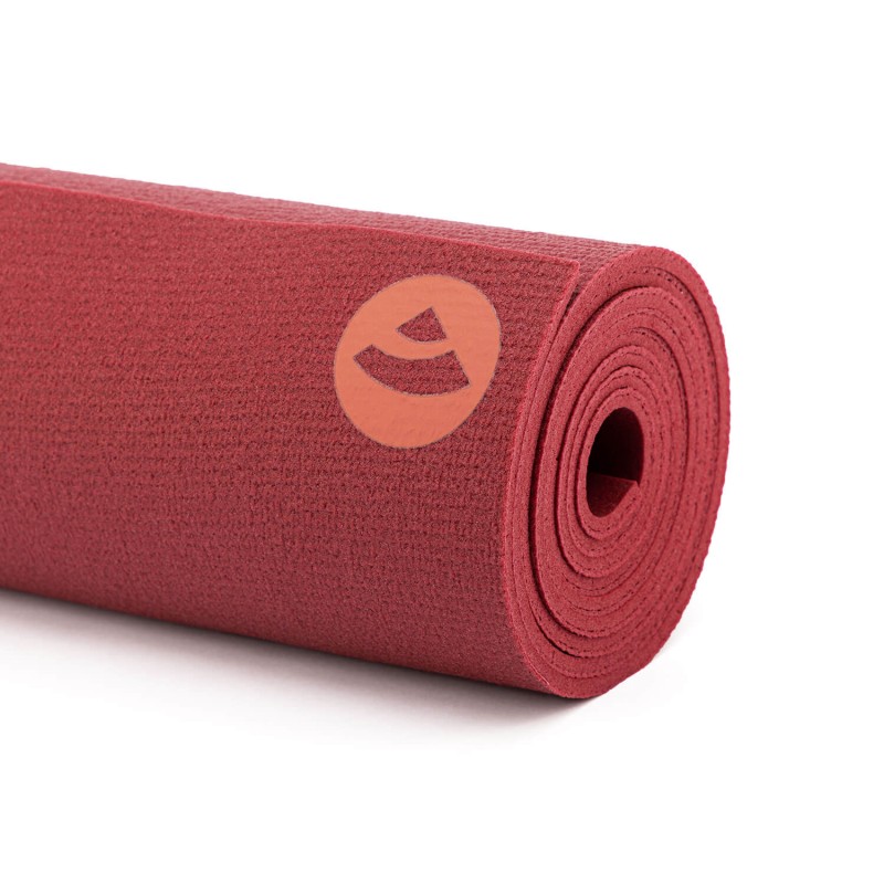 Mata do jogi Bodhi Rishikesh Premium XL 4,5mm - długa 200cm- burgundowy