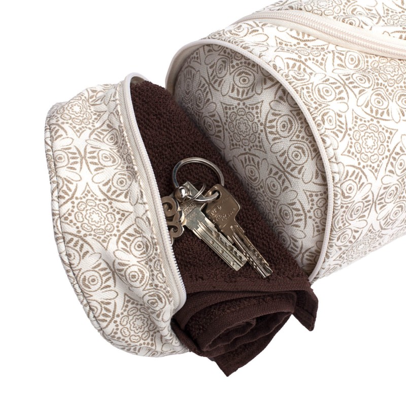 Bawełniana torba na matę do jogi Bodhi Asana Bag 70 - ecru