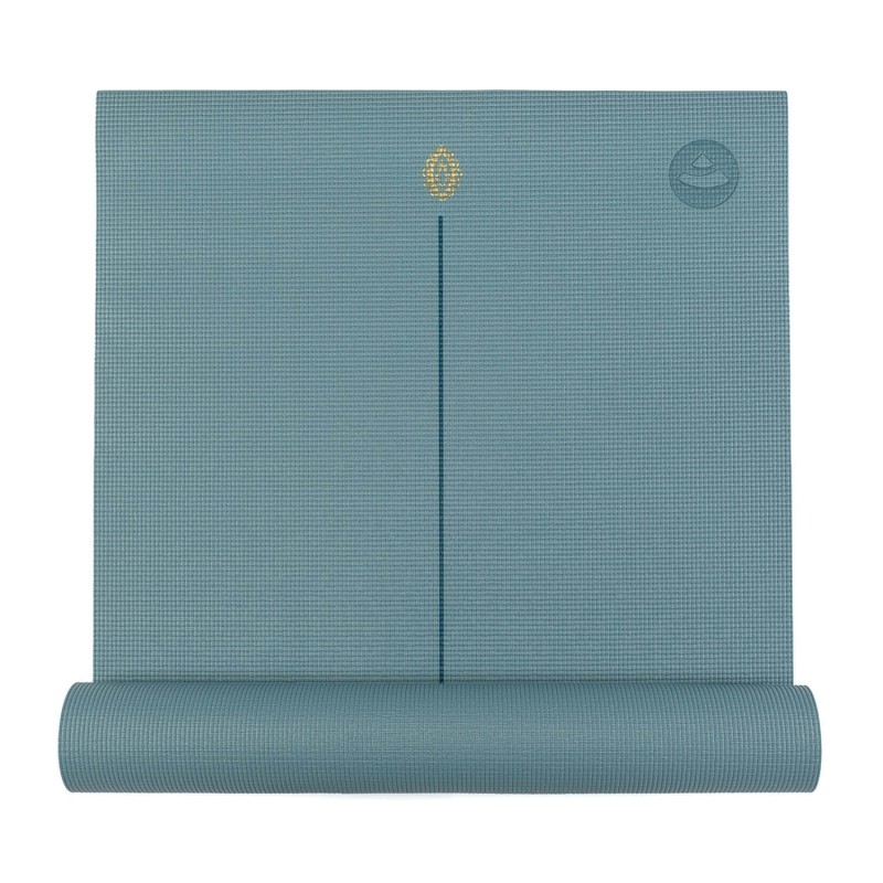 Mata do jogi Bodhi Leela 4,5mm - błękitny hamsa