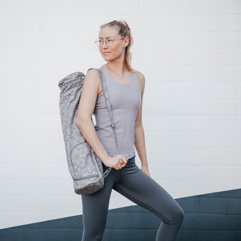 Bawełniana torba na matę do jogi Bodhi Asana Bag 80 - granatowy