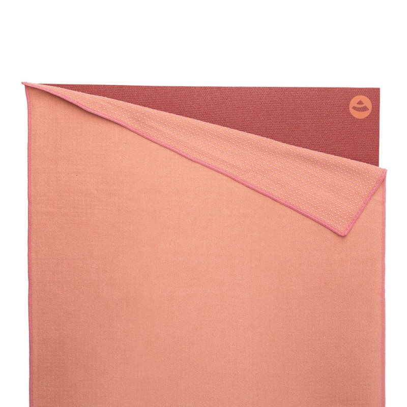 Ręcznik do jogi Bodhi Grip 183x61cm - brzoskwiniowy