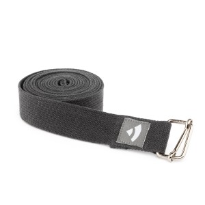 Pasek do jogi Bodhi Asana belt XL 3m - antracytowy