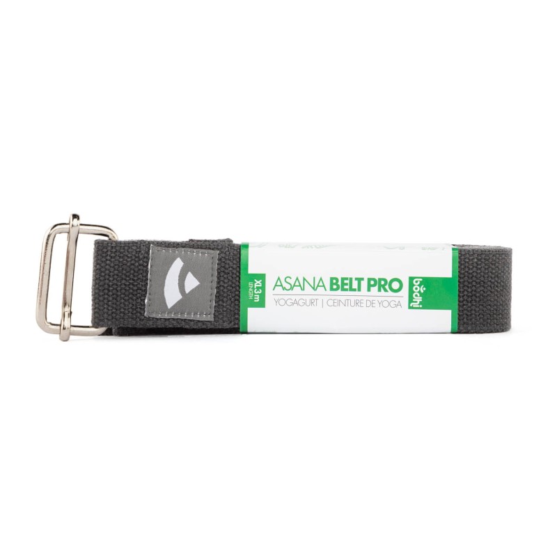 Pasek do jogi Bodhi Asana belt XL 3m - antracytowy