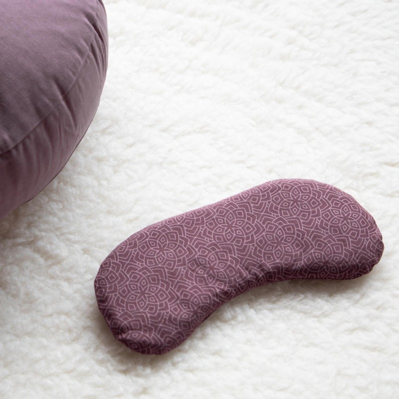 Wegańska poduszeczka na oczy z lawendą Bodhi - śliwkowy