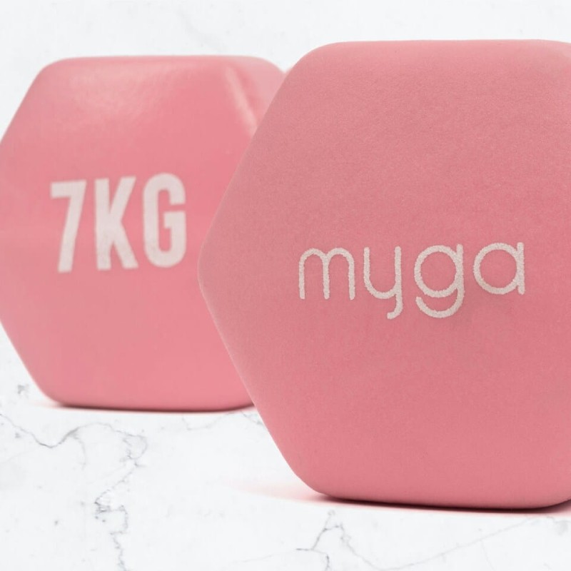 Hantla fitness myga Dumbbell - 7 kg