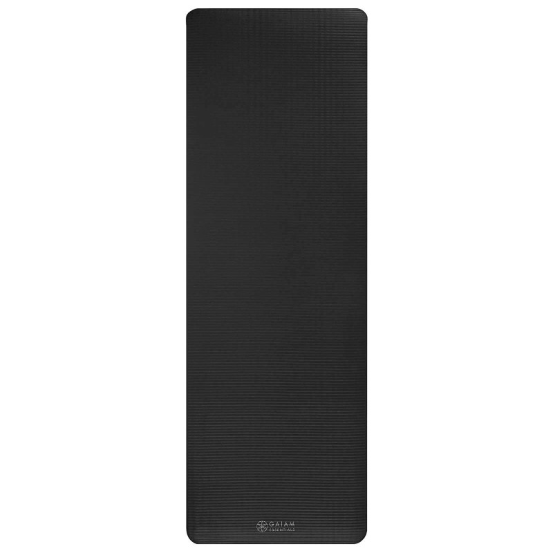 Mata do Pilatesu Gaiam 1cm - czarny