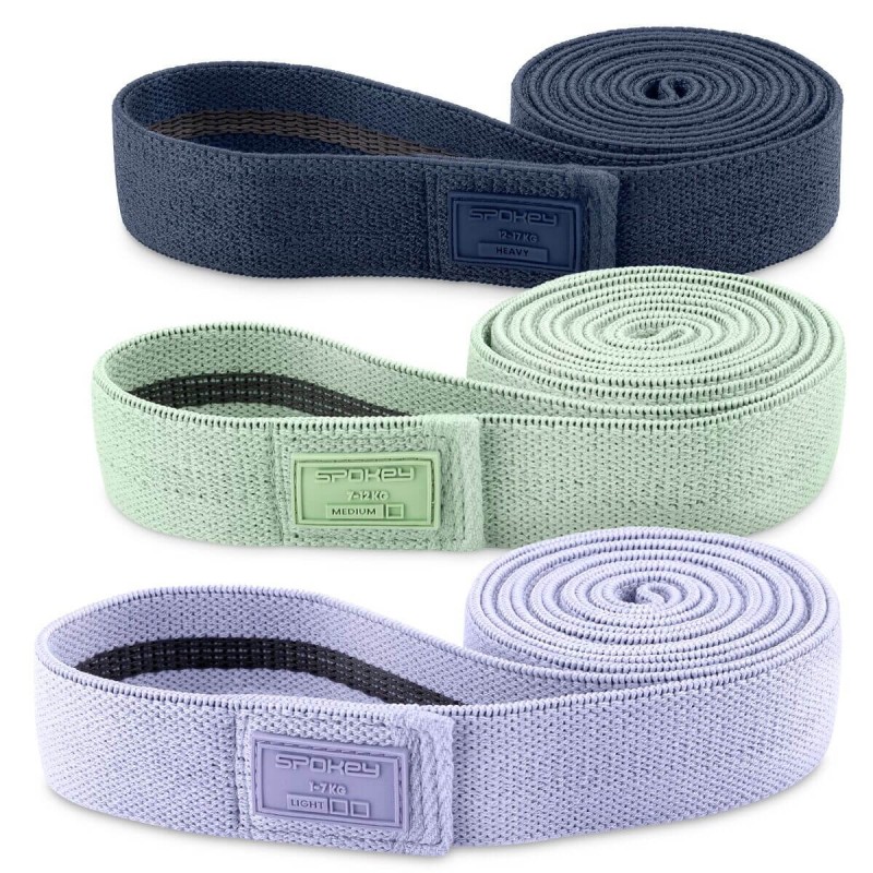 Zestaw 3 oporowych gum materiałowych Spokey Coti Flex Set