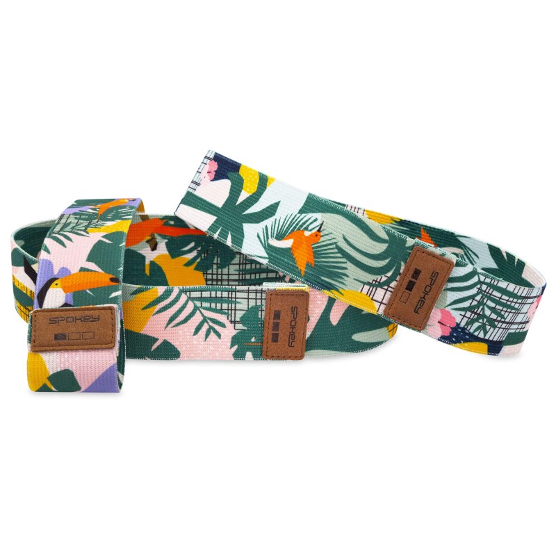 Zestaw 3 oporowych gum materiałowych Spokey Home Jungle Set