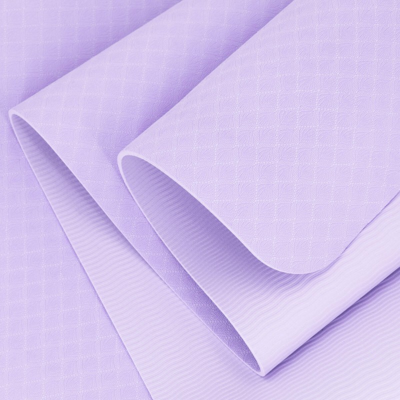 Mata do jogi Spokey Mandala 4mm - wrzosowy