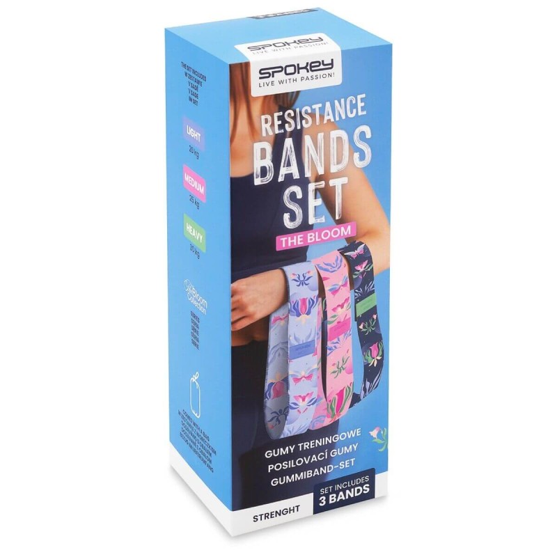 Zestaw gum fitness Spokey The Bloom Set