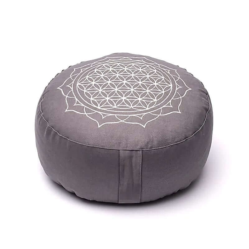Poduszka do medytacji z bawełny organicznej - Mandala